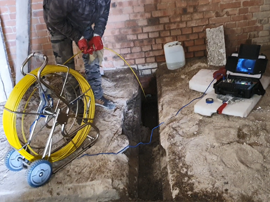 ВИДЕО Диагностика канализации ВИДЕО Диагностика канализации