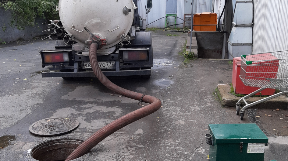 Откачка жироуловителей и отстойников