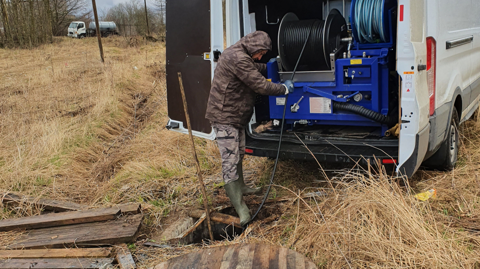 Гидродинамическая прочистка ЛОС