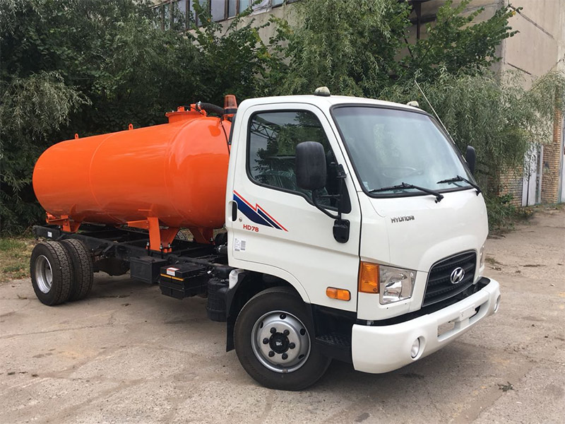 Илосос на базе Hyundai HD78 Илосос на базе Hyundai HD78